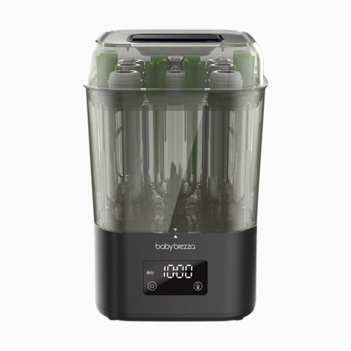 SuperQuick 10-Minute Baby Bottle Sterilizer and Dryer - Black