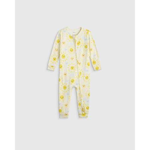 Bamboo One Piece Pajama - Baby in Sunshine
