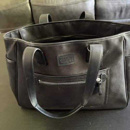 Coach Black Tote / Diaper bag