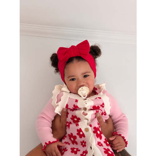 Índigo Dreams - Red Knit Headband