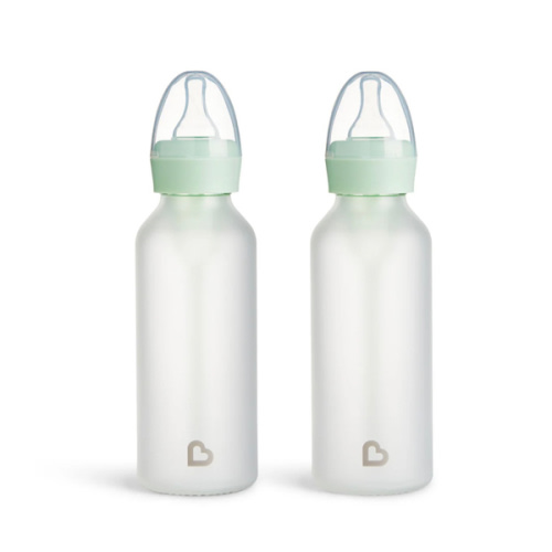 Bond® Silicone Glass Bottle 8oz, 2pk | Munchkin