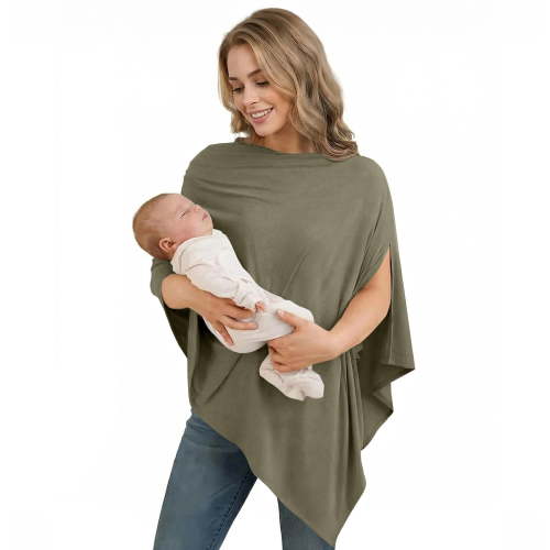 Multifunctional Windproof Sunshade Cover, Stroller Protective Shield, Breastfeeding Privacy Wrap, Soft Breathable Full Coverage Cover for Outdoor Travel Baby Care Practical Protective Accessory