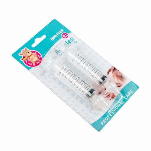 Baby Nasal Aspirator, Suction Snot and Mucus, Baby Care Rhinitis Needle Syringe, Cleanable Reusable, Clear, 10ml