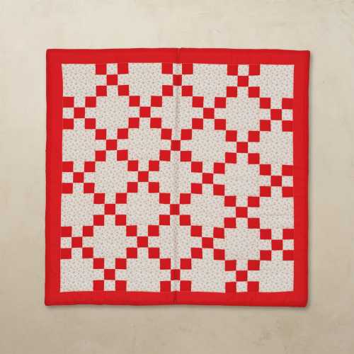 Organic Cotton Play Mat | Irish Chain