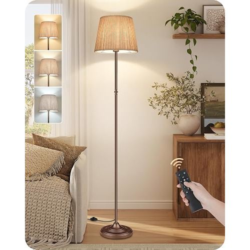 Dimmable Floor Lamp for Living Room, 68" Tall Standing Lamp
