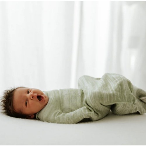Bamboo Blend Mint Swaddle Sleep Sack – Swaddelini