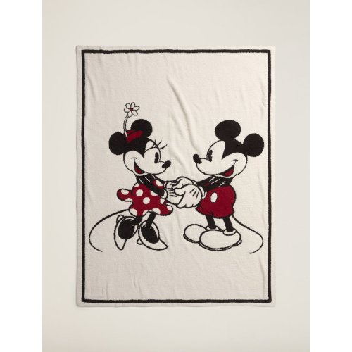CozyChic® Classic Disney Mickey & Minnie Mouse Baby Blanket | Barefoot Dreams®