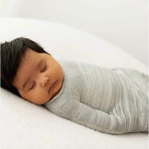 Grey Swaddle Sleep Sack - Large (12-18 pounds)