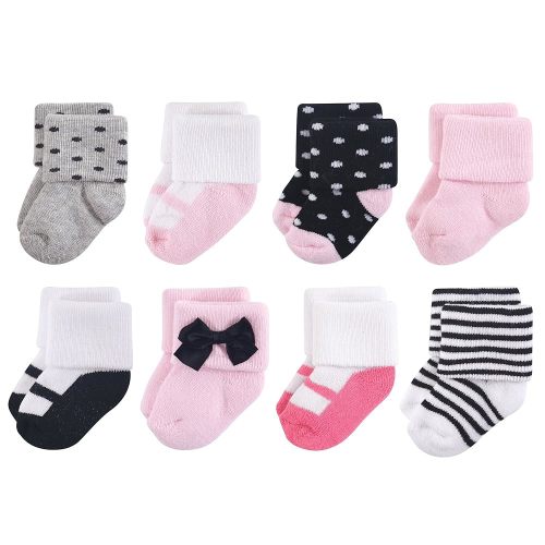 Little Treasure Baby Girls' Newborn Socks