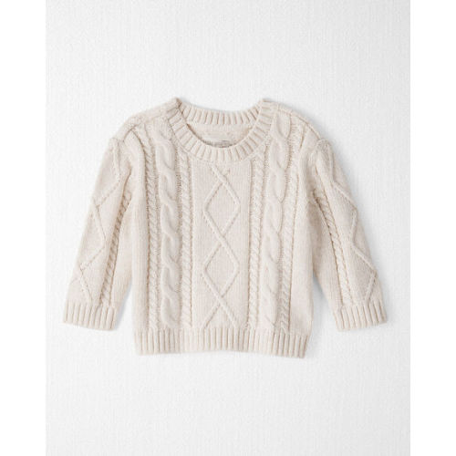 Baby Organic Cotton Cable Knit Sweater - Little Planet | Carter's