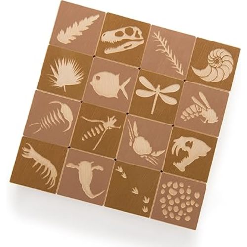 Uncle Goose Fossil Blocks - Made in The USA