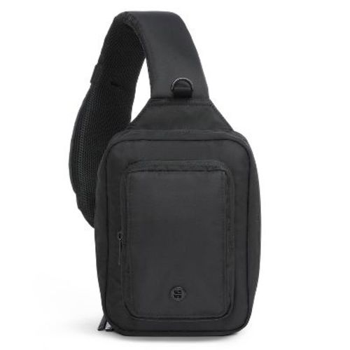 Huggies Signature Sling Solid Shoulder Diaper Bag - Black