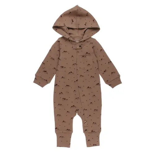 Latte Mountain | Organic Zipper Romper – L'ovedbaby