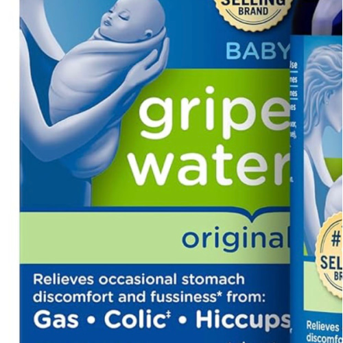 Mommy's Bliss Gripe Water Original, Infant Gas & Colic Relief, Gentle & Safe, 2 Weeks+, 4 Fl Oz (Pack of 1)