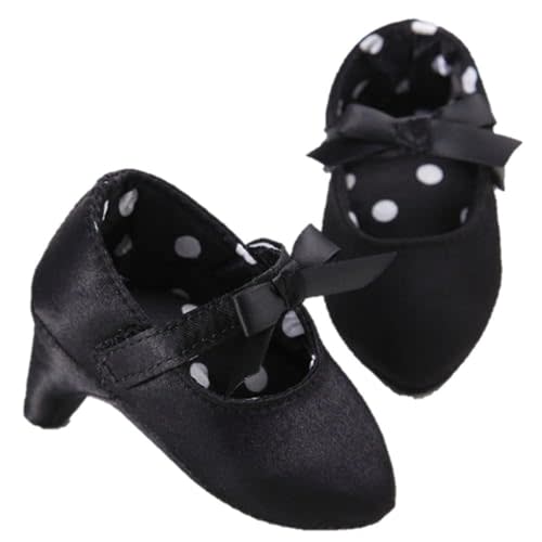 Newborn Baby Girls Princess Shoes with High Heels Bowknot Soft Sole Crib Shoes Infant Girl Photography Props