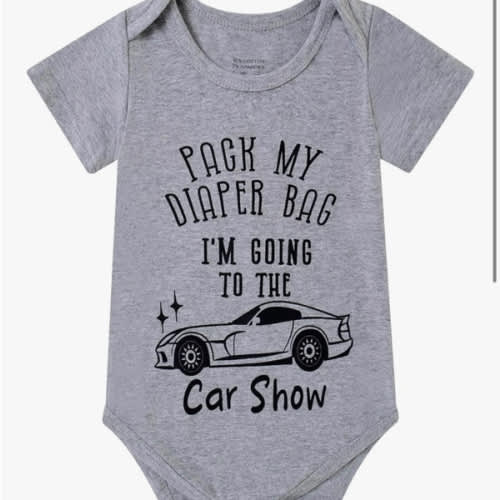 Lovefairy Baby Bodysuit Short Sleeve Newborn Funny Romper Infant Outfits Unisex Boys Girls Onesies Clothes 0-12 Months