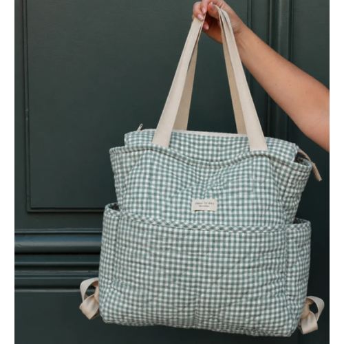 Sac à dos matelassé convertible