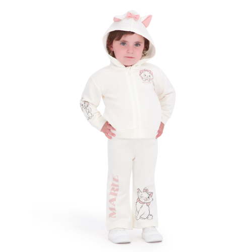 Marie The Aristocat Baby Girl 3 Piece Fleece Jogger Set, Sizes 0-24 Months