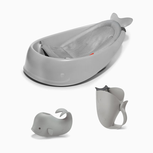 Skip Hop Skip Hop Moby 3-Stage Bath Gift Set - Grey