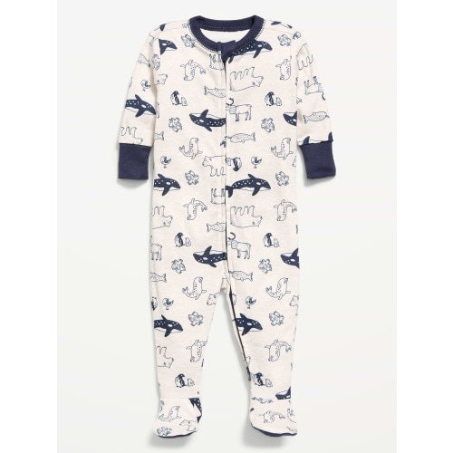 2-Way-Zip Sleep & Play Footed One-Piece for Baby
