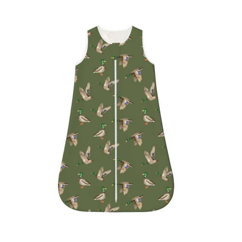 Cauagu Birds Wild Ducks for Infant Wearable Blanket,Unisex, Girl, Boy Swaddle Transition Sack - Newborn Essentials Sleep Clothes-Large