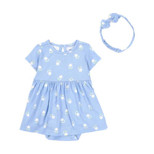 Carter's Child of Mine Baby Girl ComfySoft Dress Set, 2-Piece Sizes Preemie-6/9 Months