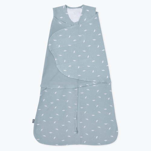 HALO Swaddle Cotton Tog 1.5, Birds, Newborn