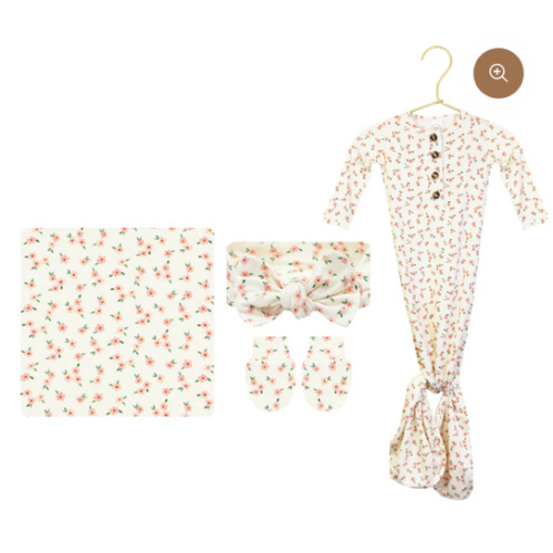 Lottie Newborn Headband Bundle (Gown)