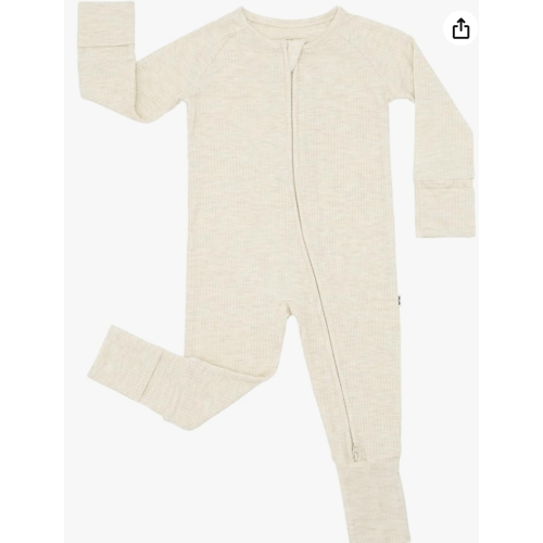 Little Sleepies Pajamas for Baby Boys & Girls, Viscose from Bamboo Baby Pajamas, Sleepers, 2-Way Zipper PJs