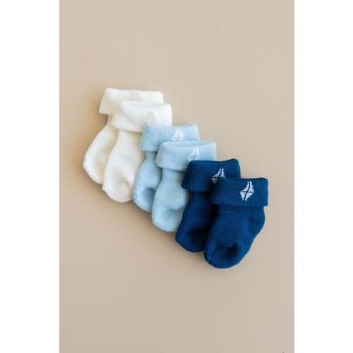 Baby 3-Pack Socks in Cool