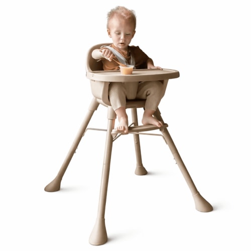HARPPA 3-in-1 Convertible Baby High Chair, Feeding Chair for Toddlers , Khaki