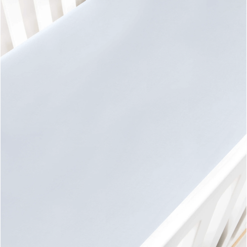 Solid Crib Sheet - Blue