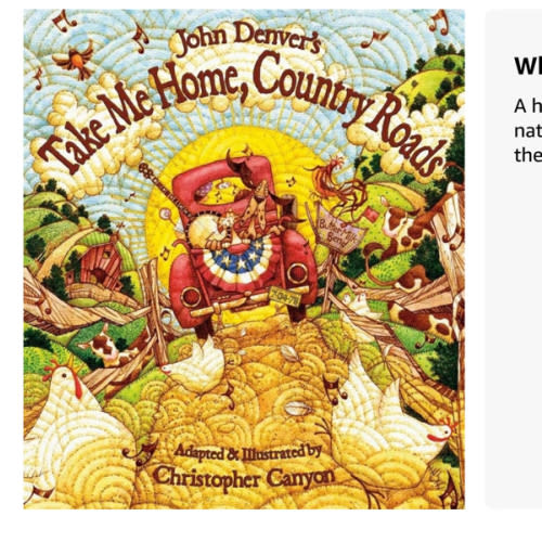 John Denver's Take Me Home, Country Roads: A Sing Along Book for Toddlers and Kids About Family and the Beauty of the World Around Us (Gifts for Music Lovers) (John Denver & Kids!)