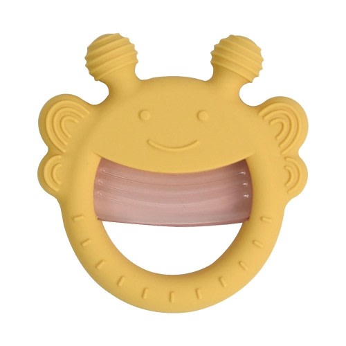 Little Rawr Silicone Teether Bee/Yellow