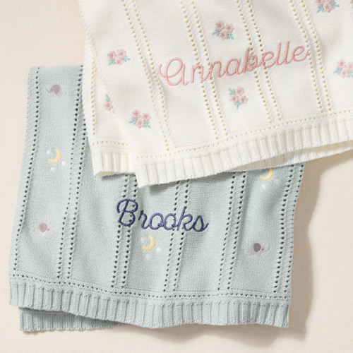 Dreamy Luxe Knit Baby Blanket