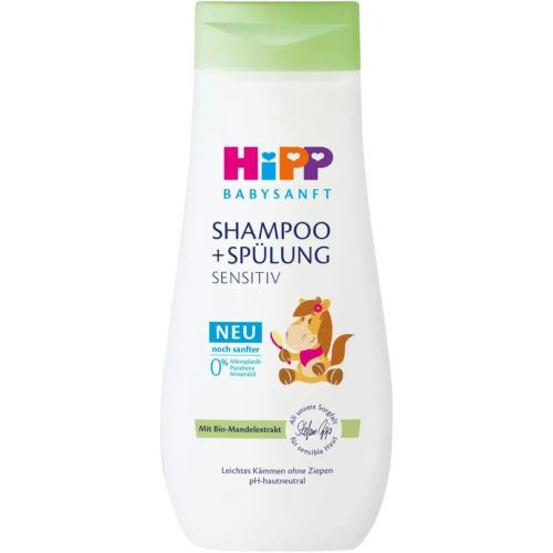 Shampoo with organic almond oil - 200 ml - German -