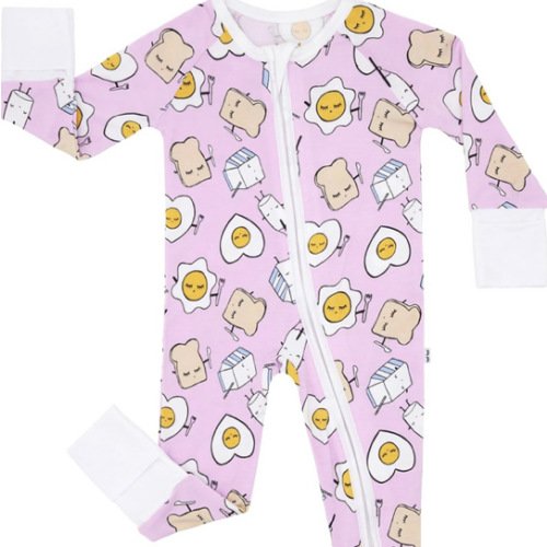 Little Sleepies Pajamas for Baby Boys & Girls, Viscose from Bamboo Baby Pajamas, Preemie & Newborn Sleepers, 2-Way Zipper PJs