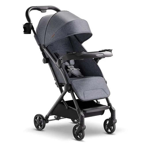 Mompush Lithe V2 Ultra-Lightweight Stroller - Grey