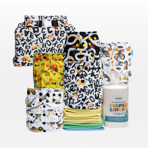 Limited Stock - 5pk Value Starter Bundle - Road Crew – Kinder Cloth Diaper Co.