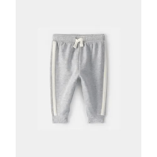 Baby Boy French Terry Pants - Heather Grey&nbsp; &nbsp; | Carter's