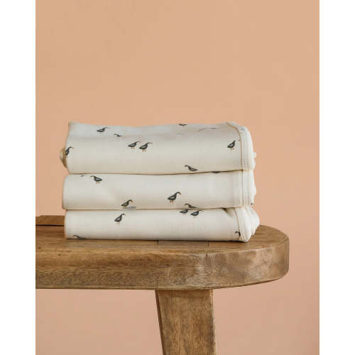 Organic Baby Blanket – Runner Ducks– Odin Parker