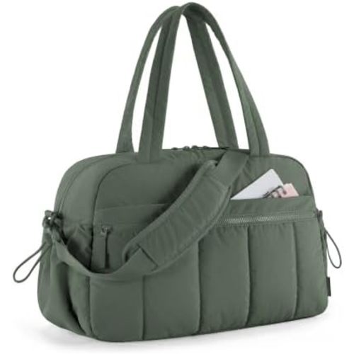 BAGSMART Gym Bag for Women, Duffle Bag for Travel with Wet Pocket, Lightweight Carry on Weekender Duffel, Water Resistant