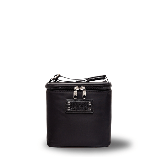 Cold Gold Breastmilk Cooler Bag (Ice Pack Included) (Black)