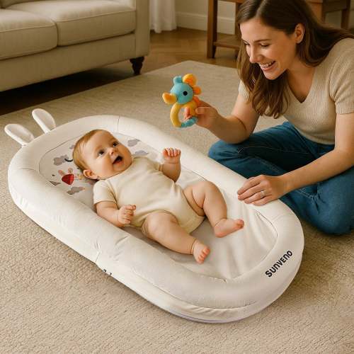 Baby Lounger for Newborns (0–12 Months) – Mama's Dream