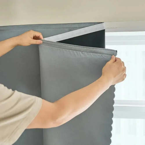 Portable Blackout Curtains | Self Adhesive Light Blocking Panels