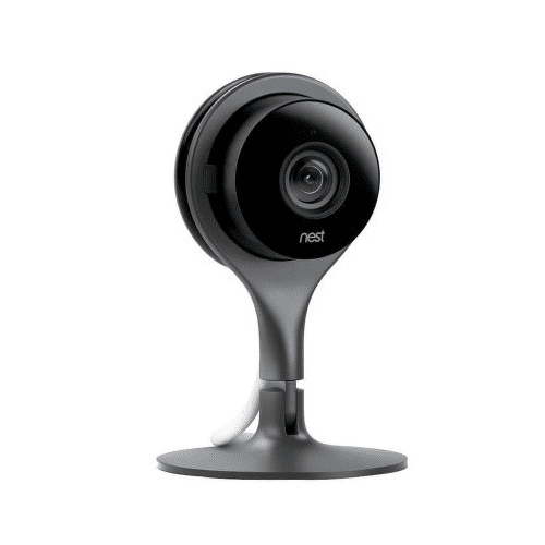 Google, Nest Cam Indoor Security Camera, Wi-Fi Wireless Security, HD Video, Night Vision