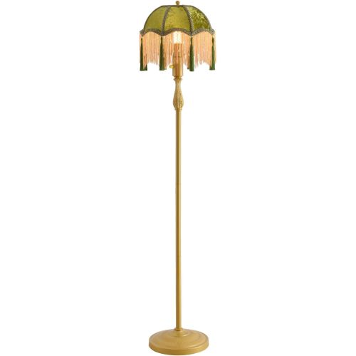 Vintage Floor Lamp - 62.6" Mid-Century Modern Standing Light Nordic Reading Lamp for Living Room/Bedroom/Office/Dorm | Classic Luxe Design