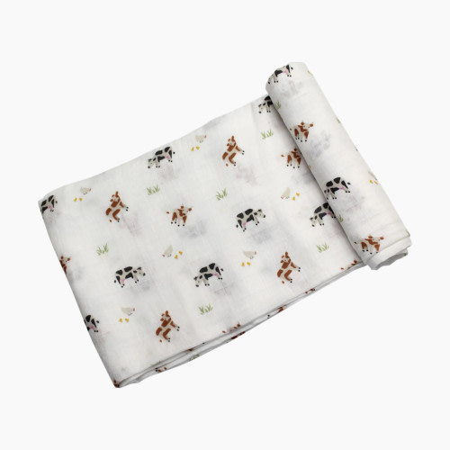 Bamboo Little Swaddle - Cow