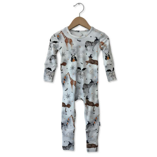 Boo At The Zoo Day to Night Romper Luxe Edition | Cotton Bamboo Blend