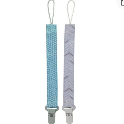 Cloth Pacifier Clip (2 Pack)